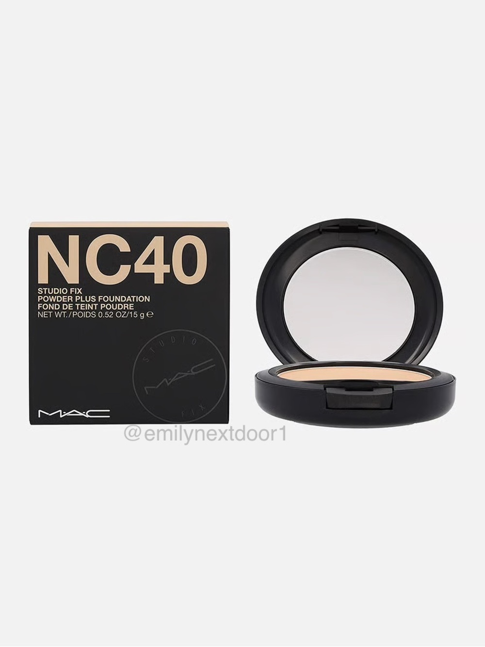 MAC Cosmetics Studio Fix Powder Plus Foundation -NC40- [ORIGINAL FORMULA] NEW